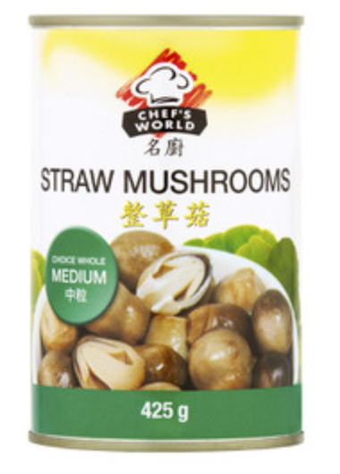 Caravelle Whole Straw Mushroom